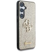 Husa premium pentru  Samsung Galaxy S25 Guess Elegance Series - Auriu