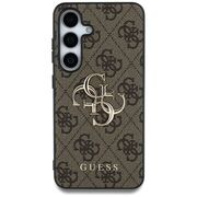 Husa premium pentru  Samsung Galaxy S25 Guess Elegance Series - Maro inchis
