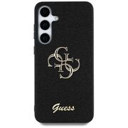 Husa premium pentru  Samsung Galaxy S25 Guess Elegance Series - Negru denim