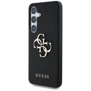 Husa premium pentru  Samsung Galaxy S25 Guess Elegance Series - Negru