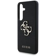 Husa premium pentru  Samsung Galaxy S25 Guess Elegance Series - Negru