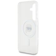 Husa premium pentru  Samsung Galaxy S25 Karl Lagerfeld compatibila Magsafe - Clear