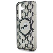 Husa premium pentru  Samsung Galaxy S25 Karl Lagerfeld compatibila Magsafe - Gri