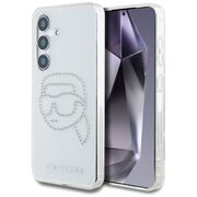 Husa premium pentru  Samsung Galaxy S25 Karl Lagerfeld superior quality - Alb