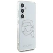 Husa premium pentru  Samsung Galaxy S25 Karl Lagerfeld superior quality - Alb