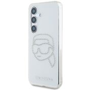 Husa premium pentru  Samsung Galaxy S25 Karl Lagerfeld superior quality - Alb