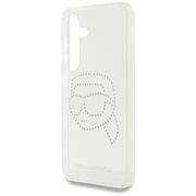 Husa premium pentru  Samsung Galaxy S25 Karl Lagerfeld superior quality - Alb