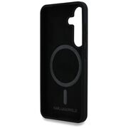 Husa premium pentru  Samsung Galaxy S25 Karl Lagerfeld superior quality - Negru denim