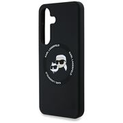 Husa premium pentru  Samsung Galaxy S25 Karl Lagerfeld superior quality - Negru denim