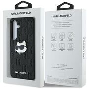 Husa premium pentru  Samsung Galaxy S25 Karl Lagerfeld superior quality - Negru electric