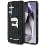 Husa premium pentru  Samsung Galaxy S25 Karl Lagerfeld superior quality - Negru print