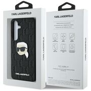 Husa premium pentru  Samsung Galaxy S25 Karl Lagerfeld superior quality - Negru print