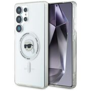 Husa premium pentru  Samsung Galaxy S25 Ultra Karl Lagerfeld compatibila Magsafe - Clear
