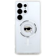 Husa premium pentru  Samsung Galaxy S25 Ultra Karl Lagerfeld compatibila Magsafe - Clear