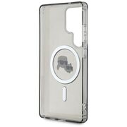 Husa premium pentru  Samsung Galaxy S25 Ultra Karl Lagerfeld compatibila Magsafe - Gri deschis