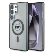 Husa premium pentru  Samsung Galaxy S25 Ultra Karl Lagerfeld compatibila Magsafe - Gri mat