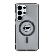 Husa premium pentru  Samsung Galaxy S25 Ultra Karl Lagerfeld compatibila Magsafe - Gri mat