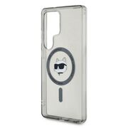 Husa premium pentru  Samsung Galaxy S25 Ultra Karl Lagerfeld compatibila Magsafe - Gri mat