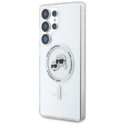 Husa premium pentru  Samsung Galaxy S25 Ultra Karl Lagerfeld compatibila Magsafe - Transparent