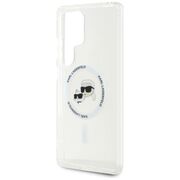 Husa premium pentru  Samsung Galaxy S25 Ultra Karl Lagerfeld compatibila Magsafe - Transparent