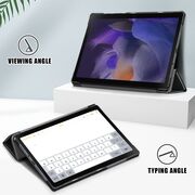 Husa Samsung Galaxy Tab A8 10.5 2021 X200, X205, ProCase UltraSlim de tip stand, negru