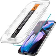 Set 2 x Folie din sticla pentru  Google Pixel 9 Pro XL cu aplicator Spigen - Glas.tR EZ-FIT HD - clear