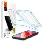 Set 2 x Folie din sticla pentru  iPhone 16 Pro cu aplicator Spigen - Glas.tR EZ-FIT HD - clear