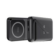 Acumulator extern Wireless Forever Power Bank, 10000mAh, 22.5W, QC + PD, 1 x USB-A - 1 x USB-C, negru