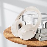 Casti Wireless Bluetooth 5.3, IPX4, Hi-Fi, Acefast H6, alb