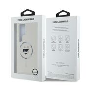 Husa premium pentru  Samsung Galaxy S25 Ultra Karl Lagerfeld compatibila Magsafe - Clear