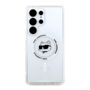 Husa premium pentru  Samsung Galaxy S25 Ultra Karl Lagerfeld compatibila Magsafe - Clear