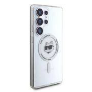 Husa premium pentru  Samsung Galaxy S25 Ultra Karl Lagerfeld compatibila Magsafe - Clear