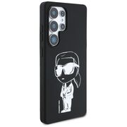 Husa premium pentru  Samsung Galaxy S25 Ultra Karl Lagerfeld compatibila Magsafe - Negru