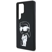 Husa premium pentru  Samsung Galaxy S25 Ultra Karl Lagerfeld compatibila Magsafe - Negru