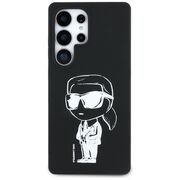 Husa premium pentru  Samsung Galaxy S25 Ultra Karl Lagerfeld compatibila Magsafe - Negru