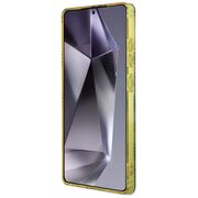 Husa premium pentru  Samsung Galaxy S25 Ultra compatibila MagSafe Guess Luxury Series - Maro deschis