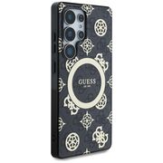 Husa premium pentru  Samsung Galaxy S25 Ultra compatibila MagSafe Guess Luxury Series - Negru darth vader