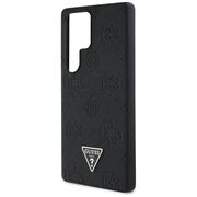 Husa premium pentru  Samsung Galaxy S25 Ultra compatibila MagSafe Guess Luxury Series - Negru