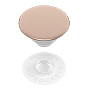 Popsockets original, suport cu functii multiple, Rose Gold Aluminum