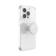 Popsockets original, suport cu functii multiple, PopOut Circus Regrind White
