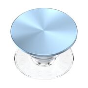 Popsockets original, suport cu functii multiple, Aluminum Blue Sigh