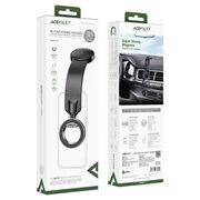 Suport auto magnetic pentru bord Acefast D36, 360° rotire, negru