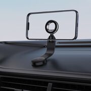 Suport auto magnetic pentru bord Acefast D36, 360° rotire, negru