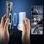 Husa premium pentru  Samsung Galaxy S25 Ultra compatibila MagSafe ESR - Classic Hybrid HaloLock - Transparent