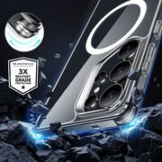 Husa premium pentru  Samsung Galaxy S25 Ultra compatibila MagSafe ESR - Classic Hybrid HaloLock - Transparent