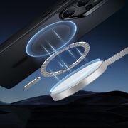 Husa premium pentru  Samsung Galaxy S25 Ultra compatibila MagSafe ESR - Classic Hybrid HaloLock - Negru mat
