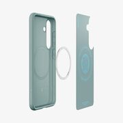Husa pentru  Samsung Galaxy S25+ Spigen - Caseology Parallax MagSafe - Verde