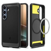 Husa premium pentru  Samsung Galaxy S25+ Spigen - Rugged Armor MagSafe - Negru denim