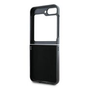 Husa premium pentru  Samsung Galaxy Z Flip 6 DKNY Pattern Energy - Gri deschis