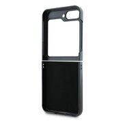Husa premium pentru  Samsung Galaxy Z Flip 6 DKNY Pattern Energy - Maro